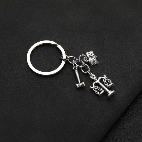PHAETON 40PCS Lawyer Keychain law School Student Gift Scales of Justice Lawyer Gift Inspirational Keychain in Saudi Arabia