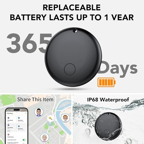 جهاز تعقب Android، علامات تعقب بلوتوث، يعمل مع Google's Find Hub(Android)، العلامات الذكية للأمتعة والمحفظة والمركبات والمفاتيح (ليست لنظام iOS) 4 عبوات in Kuwait