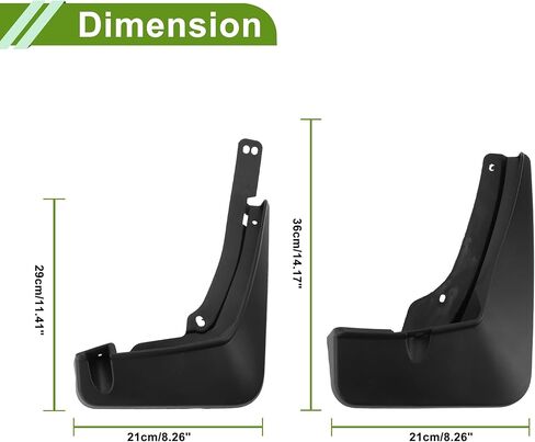 Mud Flaps Splash Guards for Cadillac LYRIQ 2022-2024 Front and Rear Mud Guards 1 Set in Saudi Arabia