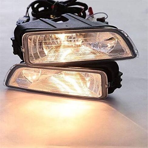 Clear Lens Fog Light Kit Compatible with 2006 2007 Honda Accord Sedan 4 Door Sedan (JDM bumper only) in Kuwait