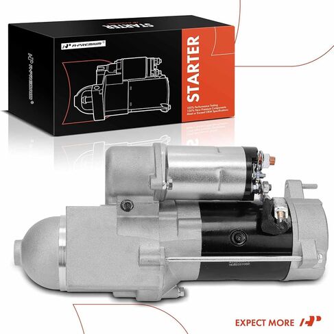 A-Premium Starter Motor Compatible with Chevrolet Tahoe, Express 2500, Express 3500, Blazer, B7, C10, C10 Suburban, C1500, C1500 Suburban & GMC Yukon, Savana 2500, Savana 3500, 12V 2.9kW 10-Teeth CW in Saudi Arabia