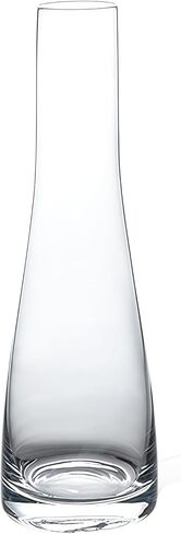 Erioctry Single Bud Vase Hand-Made Blown Art Bud Glass Vase Clear Glass Flower Vase Single Stem Vase Container for Home and Office Décor Centerpiece for Wedding Party Event in Kuwait