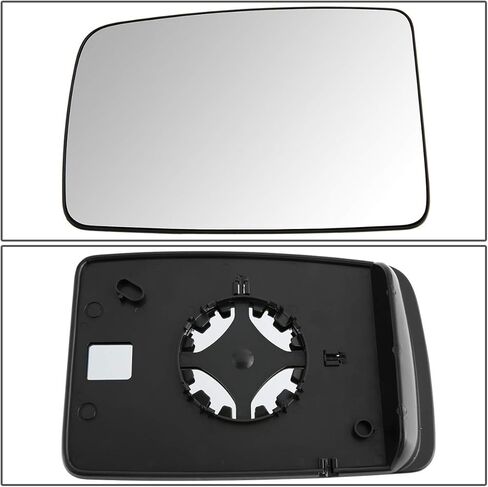 Auto Dynasty 5L1Z17K707AA OE Style Driver/Left Side Mirror Glass Lens Compatible with Lincoln Navigator Ford Expedition 03-06, Silver in Saudi Arabia