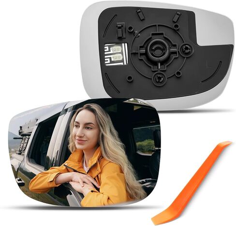 Heated Passenger Side Mirror Compatible with Mazda CX5 2017-2023, Mazda CX9 2016-2023, Right Side Mirrors Replacement for CX-5 CX-9 in Kuwait