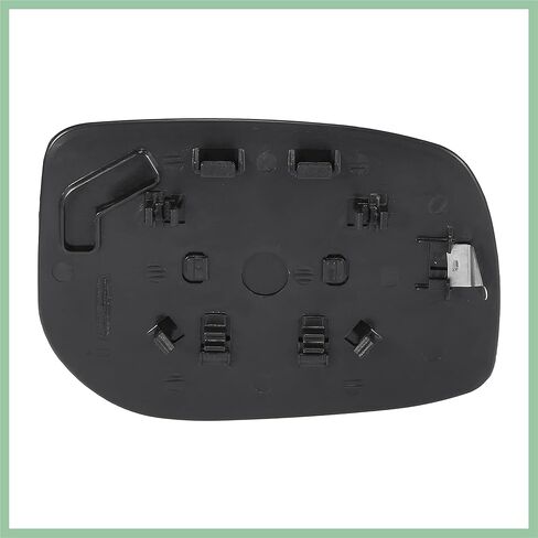 زجاج مرآة الرؤية الخلفية للجانب الأيسر غير ساخن مع لوحة دعم 879090D210 لسيارة Toyota Yaris 2006-2012 استبدال واضح in Kuwait