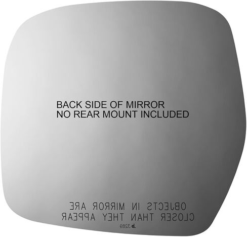 Fits 98-01 Land Cruiser Right Passenger Convex Mirror Glass Lens w/Adhesive USA in Kuwait