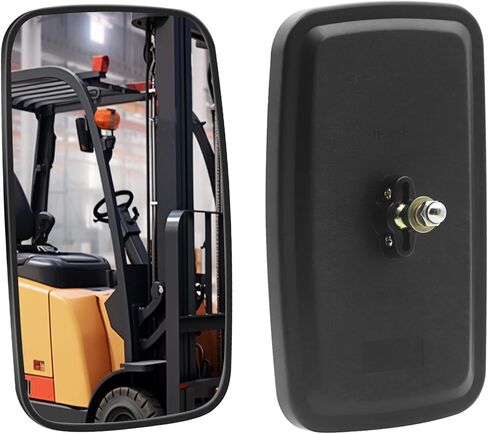 Tractor Mirrors,Forklifts Mirror, Universal Truck Mirror, Rear or Side View Reversing Mirrors 9x5inch 1Pcs in Kuwait