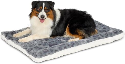 MidWest Homes for Pets Reversible Pet Bed; Machine Washable; Great for Toy Dog Breeds; Spotted Gray; 18"; 40218-FVGYS in Saudi Arabia