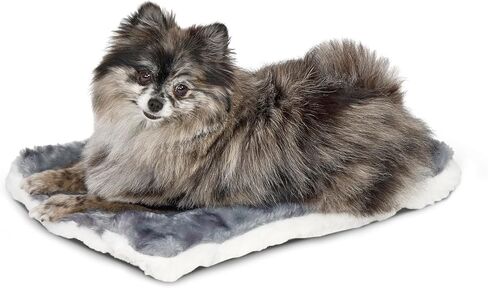 منازل الغرب الأوسط للحيوانات الأليفة سرير الحيوانات الأليفة القابل للعكس؛ آلة قابل للغسل؛ رائعة لسلالات الكلاب المتوسطة؛ رمادي مرقط 30 بوصة؛ 40230-FVGYS in Kuwait
