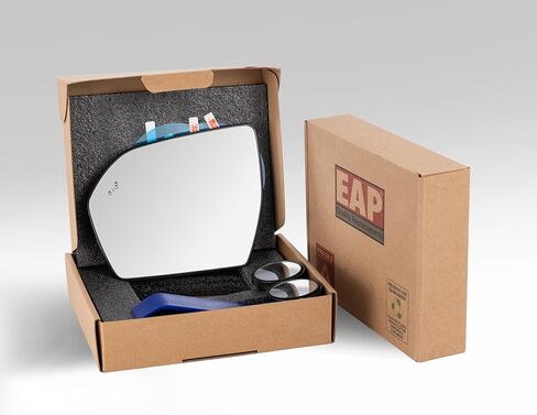 EAP Driver Side Mirror Glass Compatible with Ford Expedition 2018-2024, Lincoln Navigator 2018-2024, Heated With Blind Spot Without Auto Dimming LL1Z17K707B LL1Z17K707C in Saudi Arabia