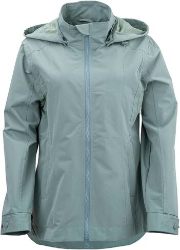 Outback Trading Company Women's Hattie Lightweight Water-Resistant Breathable Casual Outdoor Rain Jacket w/Detachable Hood in Kuwait