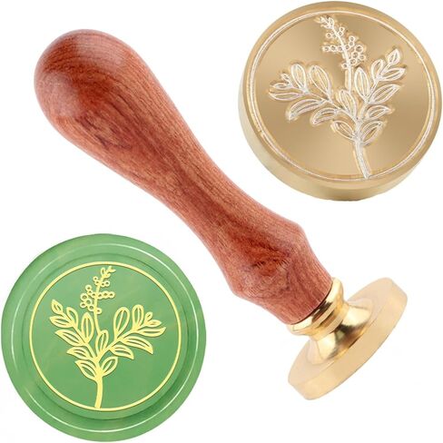 Love Wax Seal Stamp Sealing Wax Stamps 25mm Removable Brass Seal Stamp with Wood Handle for Wedding Invitations Envelopes Gift Packing Craft Notebooks Postcards in Saudi Arabia