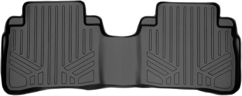 MAXLINER All Weather Custom Fit 2 Row Black Floor Mat Liner Set Compatible with 2015-2018 Nissan Murano (Does NOT Fit 2017.5 Models) in Saudi Arabia