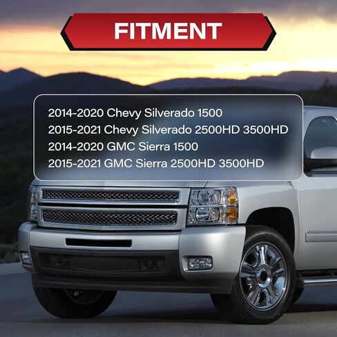 قطعتان من حشية ختم ضوء الفرامل الثالثة، متوافقة مع 2014-2018 Chevy Silverado 1500 2500HD 3500HD GMC Sierra 1500 2500HD 3500HD حشية إضاءة توقف عالية، لاصق من جانب واحد in Kuwait