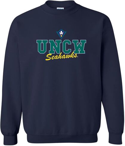 CreateMyTee | UNCW Seahawks Logo Pride Crewneck Sweatshirt in Saudi Arabia