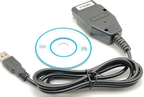 كابل تشخيص USB OBD2 مع شريحة FT232RL لمركبات V-AG، واجهة KKL 409.1 in Kuwait