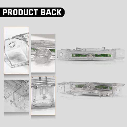 5PCS VNL Top Lamp Clear LED Roof Cab Marker Lights Fit for Volvo VNL 2003-2017 Trucks 12V Top Marker Lamp White Color(White) in Saudi Arabia