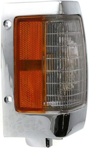 Corner Light For 1990 1991 1992 1993 1994 Nissan D21-1995 1996 1997 Nissan Pickup - Fits Passenger Side of Turn Signal Lights - Side Marker Light Includes Lens, Housing and Bulb in Kuwait