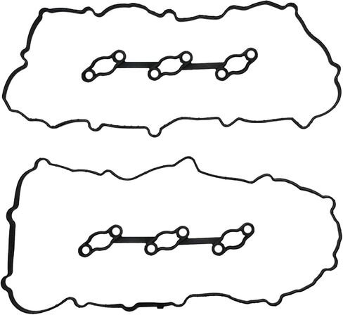 VC197G Engine Valve Cover Gasket Set Compatible with Hyundai Azera Genesis Coupe Santa Fe XL Fit for Kia Cadenza K900 Sedona Sorento 3.3L 3.8L V6 DOHC Replaces 036-2002 036-2004 224533CGA2 in Kuwait