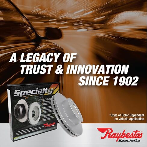 Raybestos Specialty Truck Automotive Replacement Rear Brake Rotor for Select 2013-2016 Ford Escape, 2014-2018 Ford Transit Connect, 2013-2018 Ford C-Max (680999) in Saudi Arabia