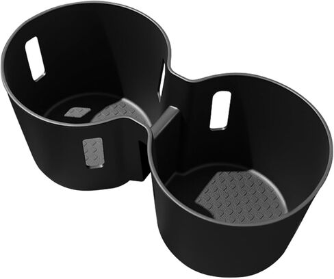 BestEvMod Center Console Cup Holder Insert Compatible with 2026 2025 Hyundai Ioniq 9 Accessories Waterproof Non-Slip Easy to Clean TPE Material Custom Fit Won't Affect OEM Cup Holder Limiters in Saudi Arabia