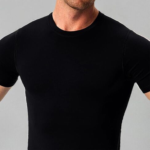 2 Pack Men's Shaping Fitness T-Shirt - Breathable, Comfortable, And Shapely Top For Lifting And Shaping Your Buttocks, Suitable For Gym Workouts in Saudi Arabia