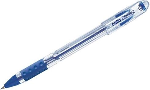 Cello Gripper Ball Point Pen (Blue Ink) - Pack of 10 in Kuwait