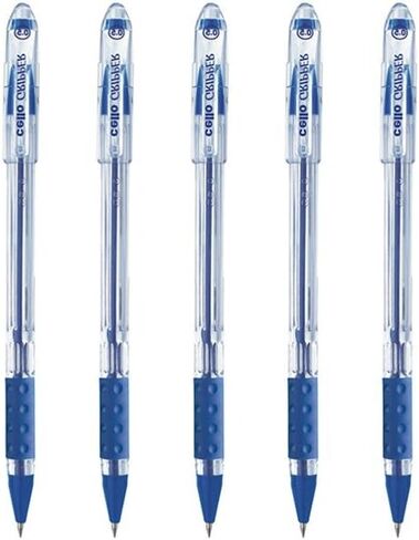 Cello Gripper Ball Point Pen (Blue Ink) - Pack of 10 in Kuwait