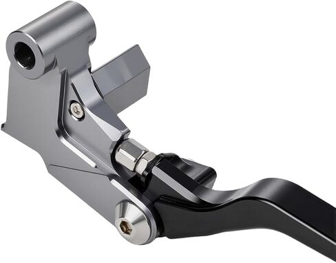 Motorcycle Brake Clutch Lever CNC for KLR 650 KLR650 2022-2024 Adventure Black, Dirt Bike Adjustable Levers Ergonomic Design Anti-Slip in Saudi Arabia
