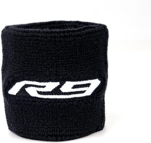 Fits for Yamaha R9 YZFR9 YZF-R9 YZF R9 2025 2026 Motorcycle Accessories Front Rear Brake Fluid Reservoir Sock, UV-Resistant, Scratch-Guard, Easy Install (Black, 2pcs) in Saudi Arabia