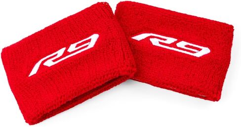 Fits for Yamaha R9 YZFR9 YZF-R9 YZF R9 2025 2026 Motorcycle Accessories Front Rear Brake Fluid Reservoir Sock, UV-Resistant, Scratch-Guard, Easy Install (Black, 2pcs) in Saudi Arabia