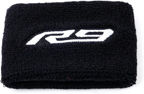 Fits for Yamaha R9 YZFR9 YZF-R9 YZF R9 2025 2026 Motorcycle Accessories Front Rear Brake Fluid Reservoir Sock, UV-Resistant, Scratch-Guard, Easy Install (Black, 2pcs) in Saudi Arabia