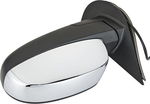Side View Mirror Fit for 2007-2013 for Chevy Silverado 1500 2500 3500 HD for GMC Sierra 1500 2500 HD for GMC Yukon XL 1500 Power Heated Manual Folding Driver Side Mirror Only.Chrome Cover in Saudi Arabia
