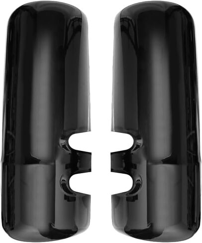 Black Door Mirror Covers for Kenworth T680 T880 W990 2013-2020, Side Rear View Mirrors Cover Fit for Kenworth Semi Trucks Accessories Driver Left& Passenger Right Side (A Pair) in Kuwait