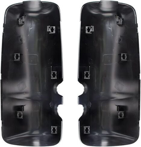 Black Door Mirror Covers for Kenworth T680 T880 W990 2013-2020, Side Rear View Mirrors Cover Fit for Kenworth Semi Trucks Accessories Driver Left& Passenger Right Side (A Pair) in Kuwait