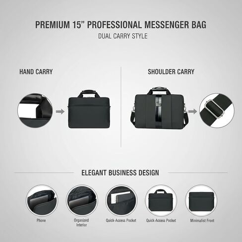 15.6 16 In Laptop Bag Compatible with MSI Creator 16 A16, CreatorPro 16, Crosshair Prestige A16, Cyborg A15, Katana A15, Pulse 16 in Kuwait