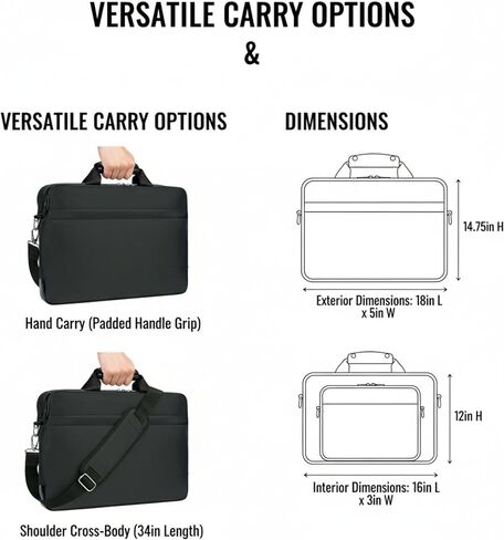 15.6 16 In Laptop Bag Compatible with MSI Creator 16 A16, CreatorPro 16, Crosshair Prestige A16, Cyborg A15, Katana A15, Pulse 16 in Kuwait