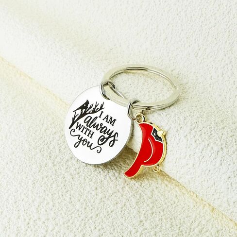 Cardinal Gifts for Women Men Memorial Remembrance for Loss of Mother Father Lover Friend Son Daughter Baby Grief Bereavement Sympathy Condolences Red Cardinal Gift Keychain for Him Her in Kuwait