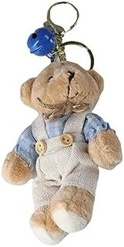 Leadigol Cute Bear Animal Plush Hanging Keychain,Car Keyring Kawaii Cartoon Plush Pendant in Saudi Arabia