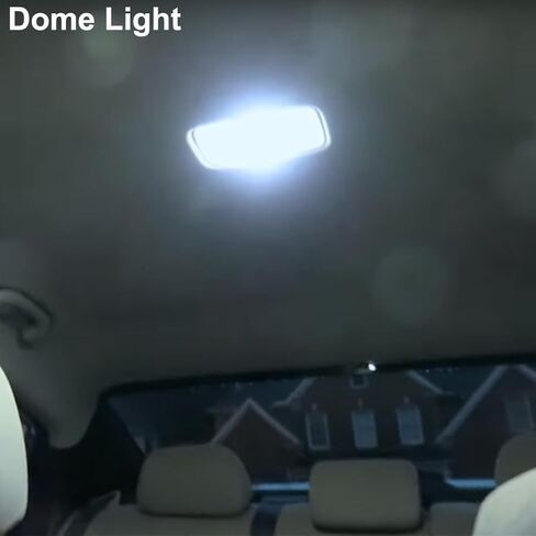 White Interior LED Bulbs Map Dome Kit Replacement for Hyundai Elantra 2015 2016 2017 2018 2019 2020 2021 6000K Bright White Trunk Lights, License Plate Lights Package + Free Install Tool in Saudi Arabia