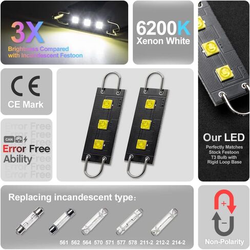 17pcs C4 Interior LED Light Bulbs Kit for Chevy Corvette C4 1984 1985 1986 1987 1988 1989 1990 1991 1992 1993 1994 1995 1996 Super Bright 6000K White Interior Light Bulbs + Install Tool in Saudi Arabia