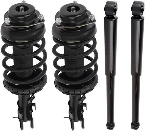 OCPTY Front Complete Struts Spring Assembly + Rear shock absorbers Fits 2000 2002-2004 for Nissan Pathfinder Quick Struts 171441 171442 343379 37204 - Set of 4 in Saudi Arabia