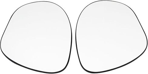 Pair Left and Right Side Rearview Heated Mirror Glass with Backing Plate for Nissan Cube Juke 2011-2014 in Saudi Arabia