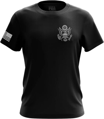 Patriotic American Flag Men’s T-Shirt, Heavyweight Classic Fit Short Sleeve Shirt Men's Tees | We The People V2 - XL in Kuwait