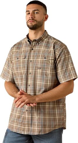 Ariat Men's Rebar Made Tough Venttek DuraStretch Work Shirt in Saudi Arabia