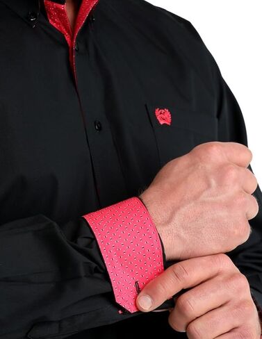 Cinch Men's Solid Black Shirt in Saudi Arabia