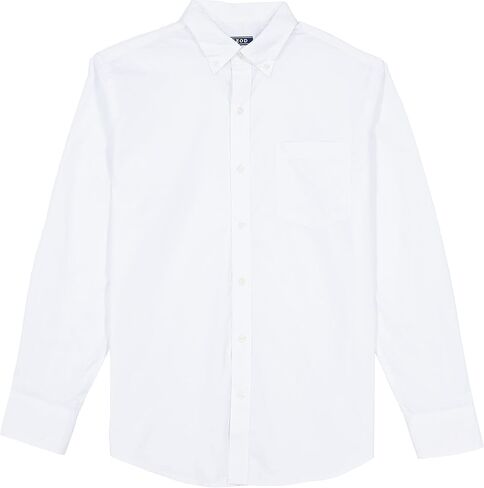 Izod Men's Big and Tall Button Down Long Sleeve Stretch Performance Solid Shirt in Saudi Arabia