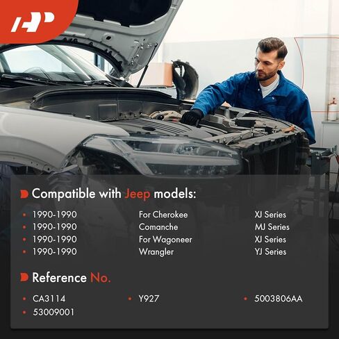 A-Premium 9.375 inch Speedometer Cable Compatible with Jeep XJ Series Wrangler 1990, Cherokee 1990, YJ Series Wagoneer 1990, MJ Series Comanche 1990, 2.5L 4.0L, with Cruise Control in Saudi Arabia