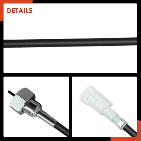 A-Premium 9.375 inch Speedometer Cable Compatible with Jeep XJ Series Wrangler 1990, Cherokee 1990, YJ Series Wagoneer 1990, MJ Series Comanche 1990, 2.5L 4.0L, with Cruise Control in Saudi Arabia