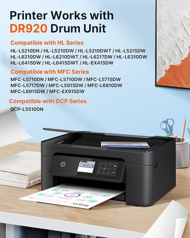 TN920XL TN920 Toner Cartridge with HL-L6210DW HL-5915DW Compatible for Brother TN920 TN920XL TN 920XL TN-920 XL TN920XXL TN920UXXL High Yield with Chip for HL-L6210DWT HL-L5210DN HL-L5210DWT, 2 Black in Kuwait